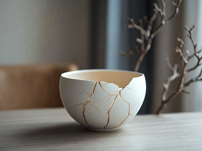 Kintsugi - gouden herstel